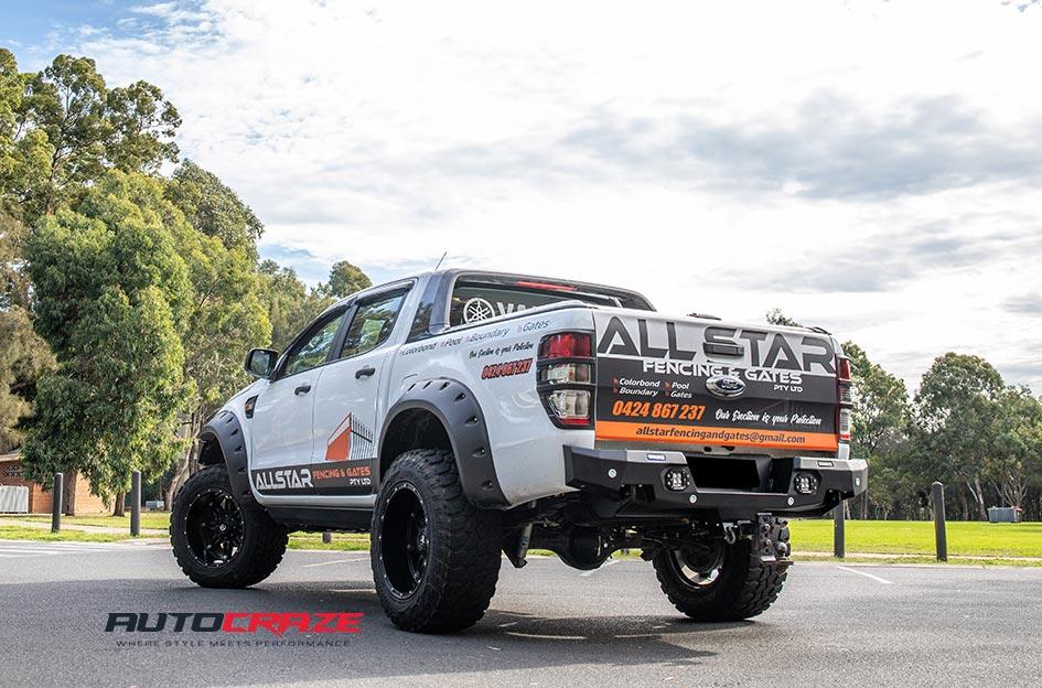 FORD RANGER HOSTAGE MATTE BLACK